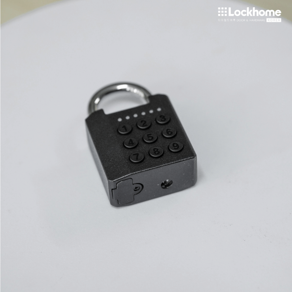 กุญแจคล้องสมาร์ทล็อก LOCKHOME รุ่น LH931 สีดำ กันน้ำ IPX5 พร้อมกุญแจฉุกเฉิน_4